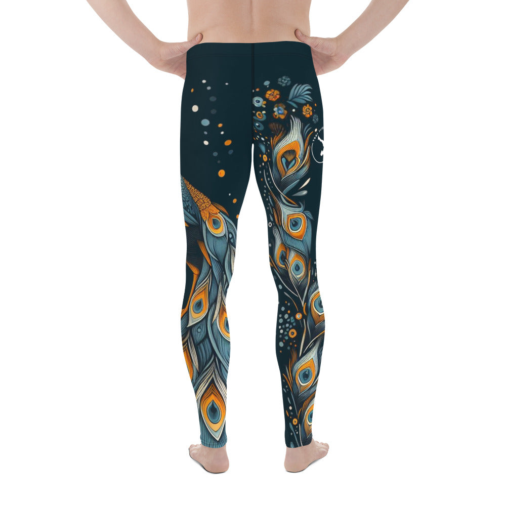 Cyber Peacock Leggings (mens) LIMITED EDITION
