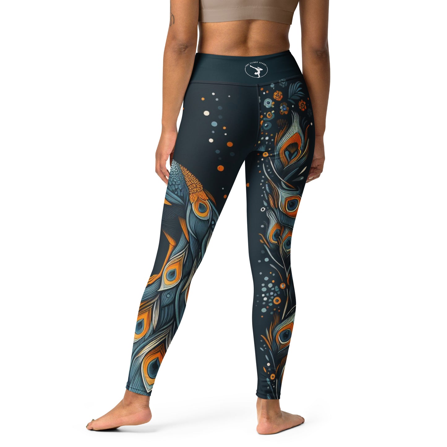 Cyber Peacock Leggings (womens) LIMITED EDITION