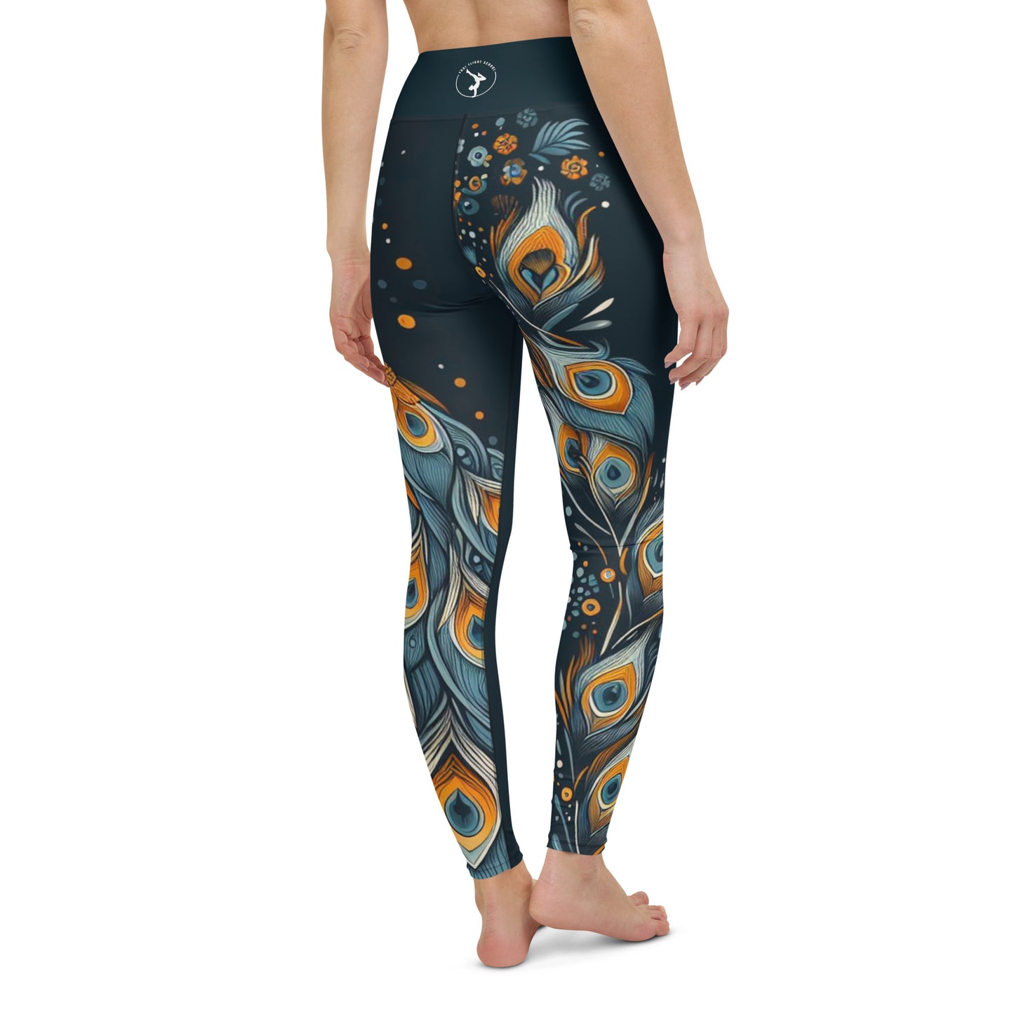 Cyber Peacock Leggings (womens) LIMITED EDITION