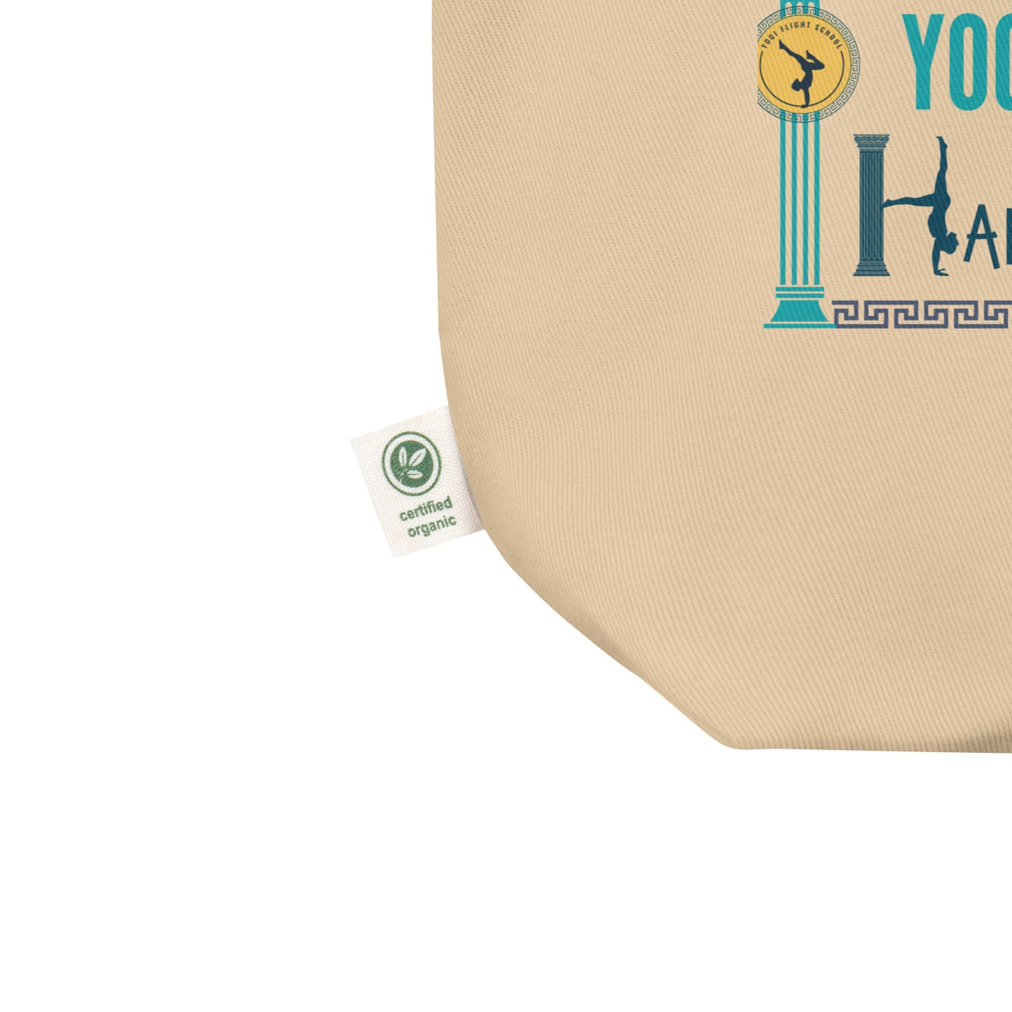 Handstands in Hellas: Eco Tote Bag (Natural)