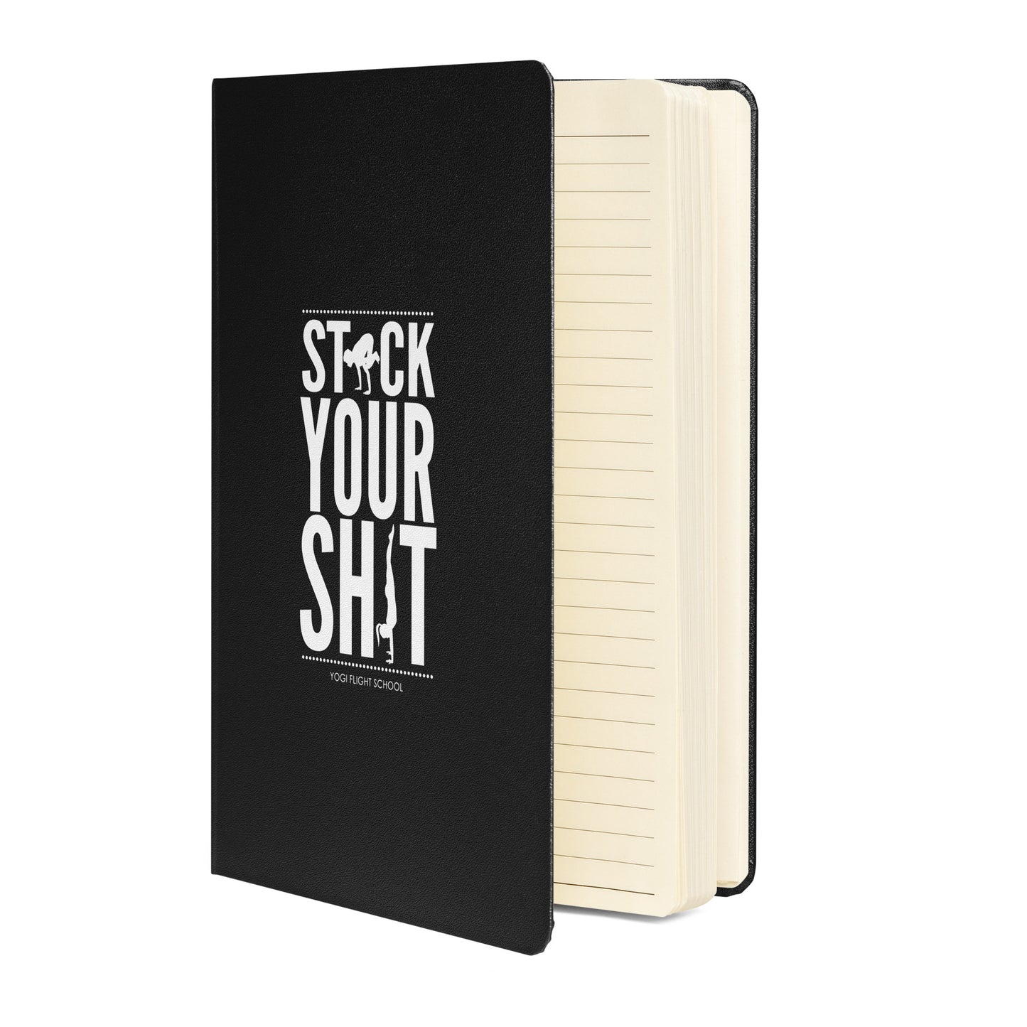 Stack Your Sh*t Hardcover bound notebook