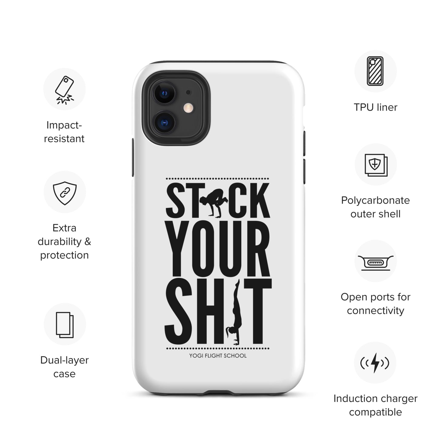 Stack Your Sh*t Tough Case for iPhone®