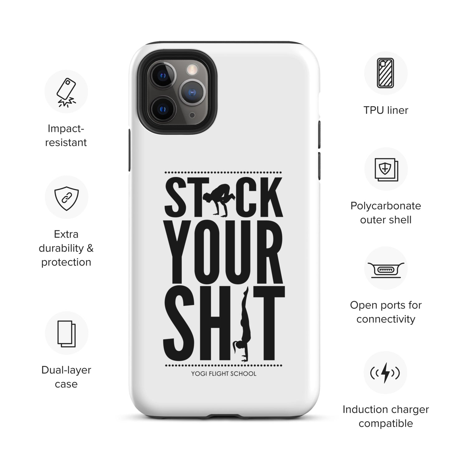 Stack Your Sh*t Tough Case for iPhone®