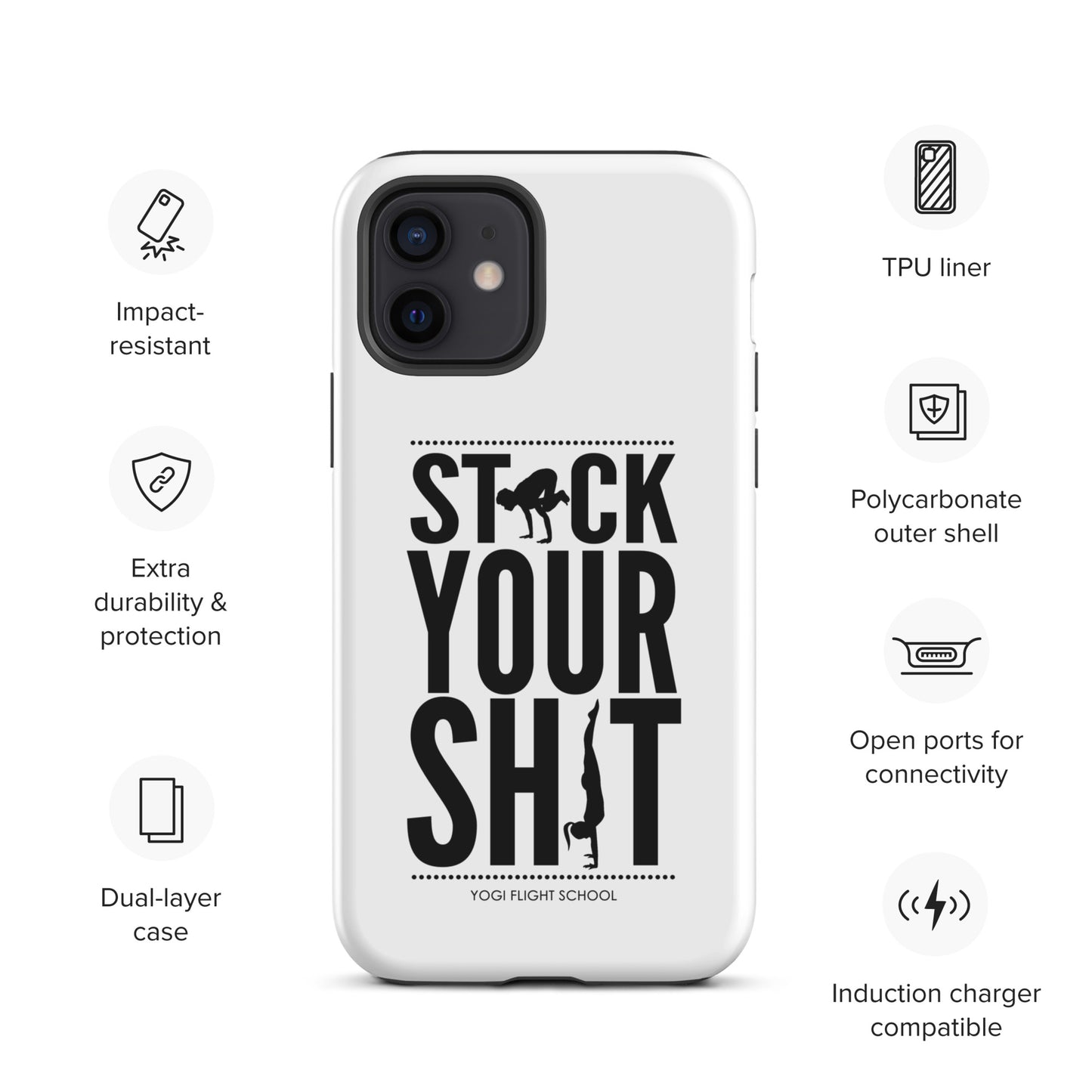 Stack Your Sh*t Tough Case for iPhone®