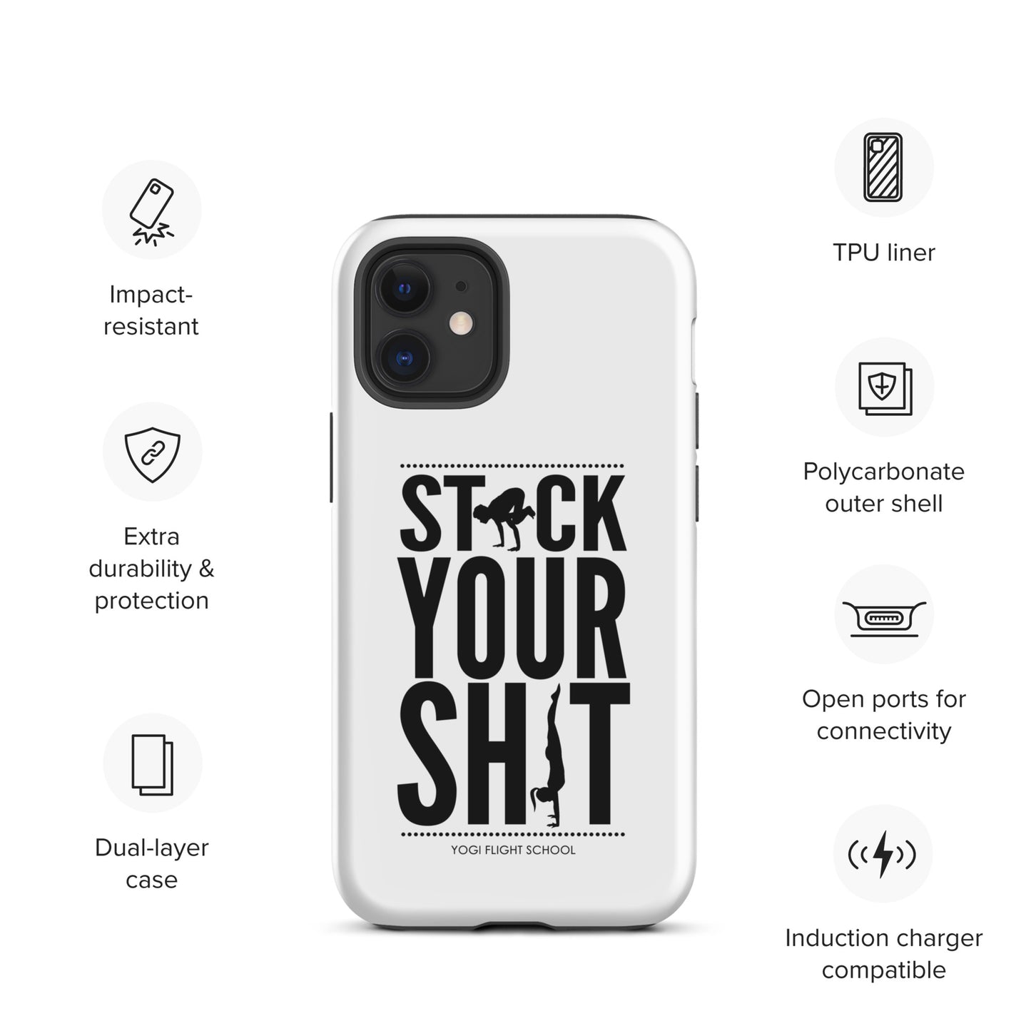 Stack Your Sh*t Tough Case for iPhone®