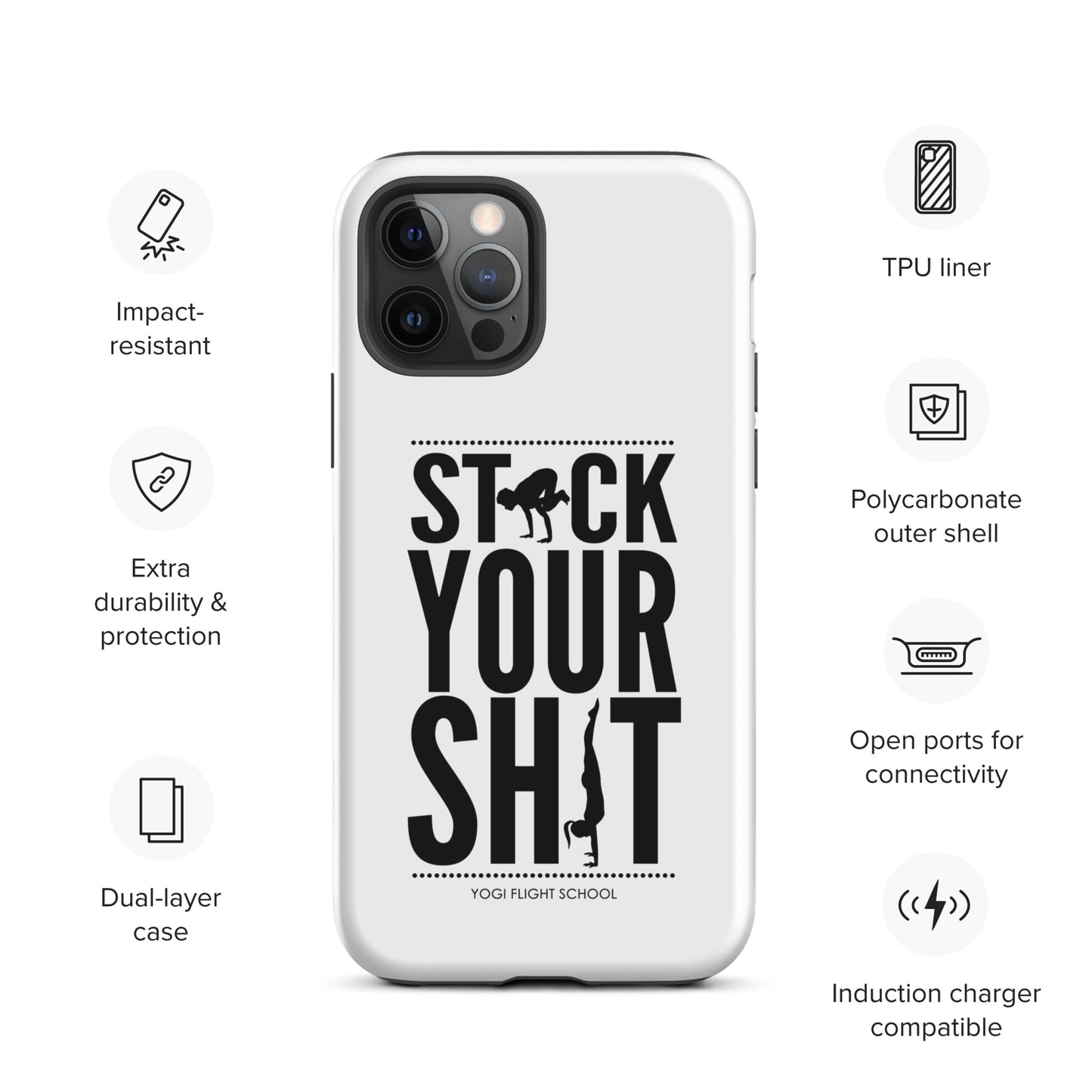 Stack Your Sh*t Tough Case for iPhone®