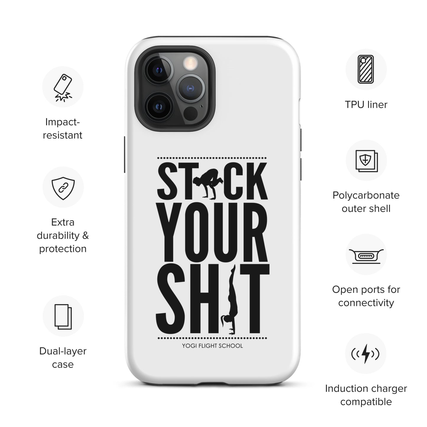 Stack Your Sh*t Tough Case for iPhone®