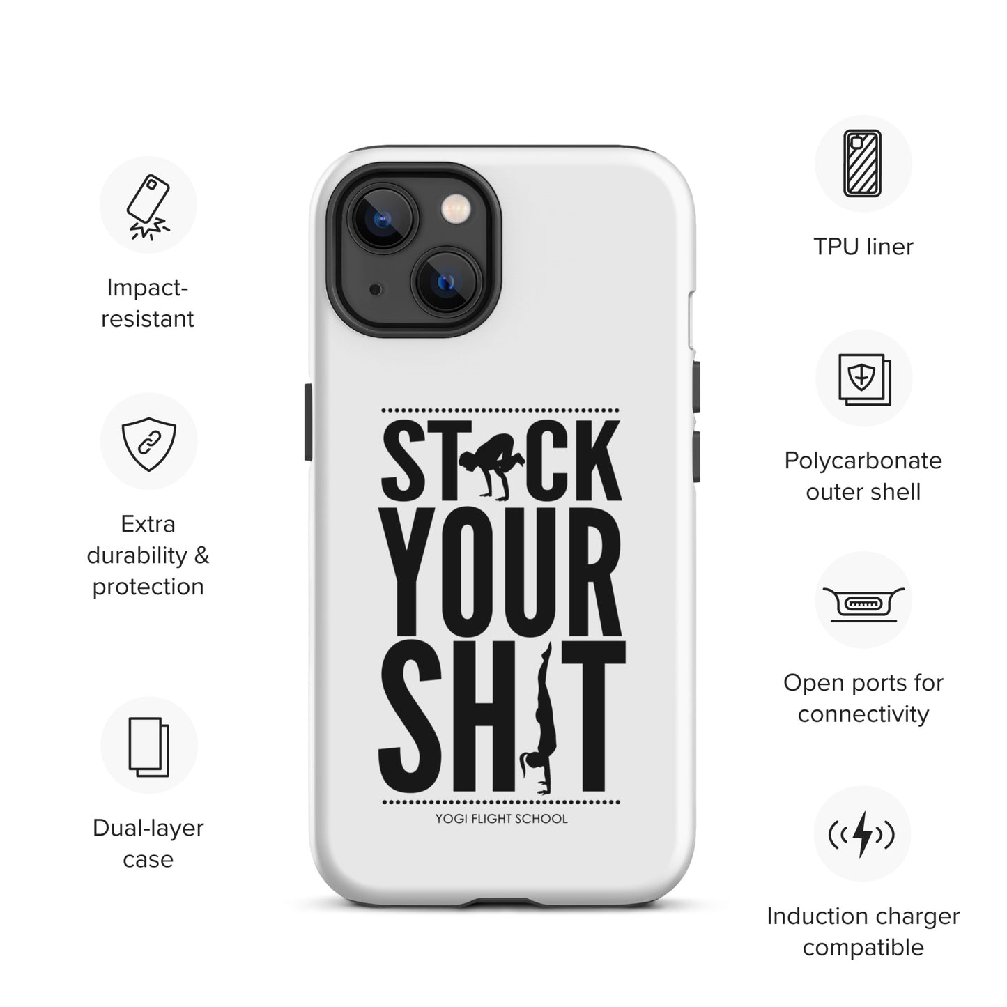 Stack Your Sh*t Tough Case for iPhone®