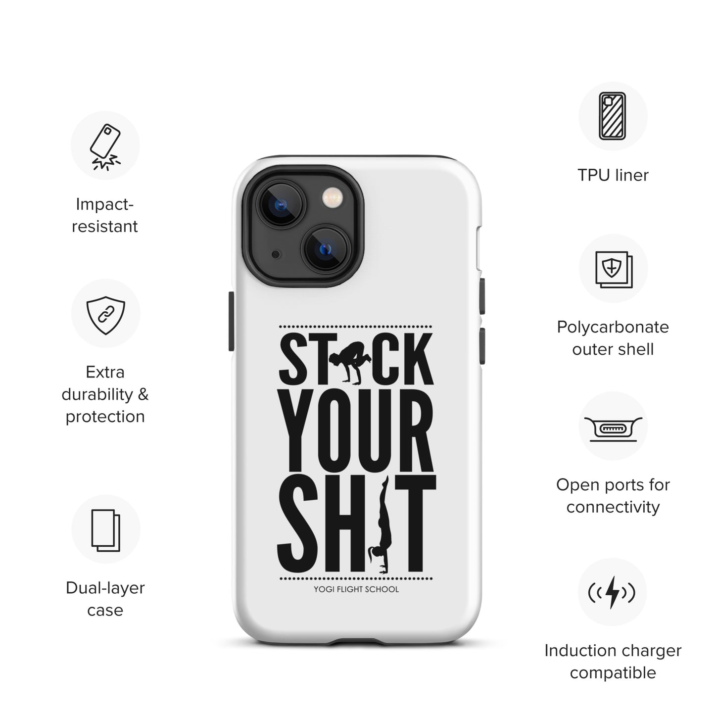 Stack Your Sh*t Tough Case for iPhone®