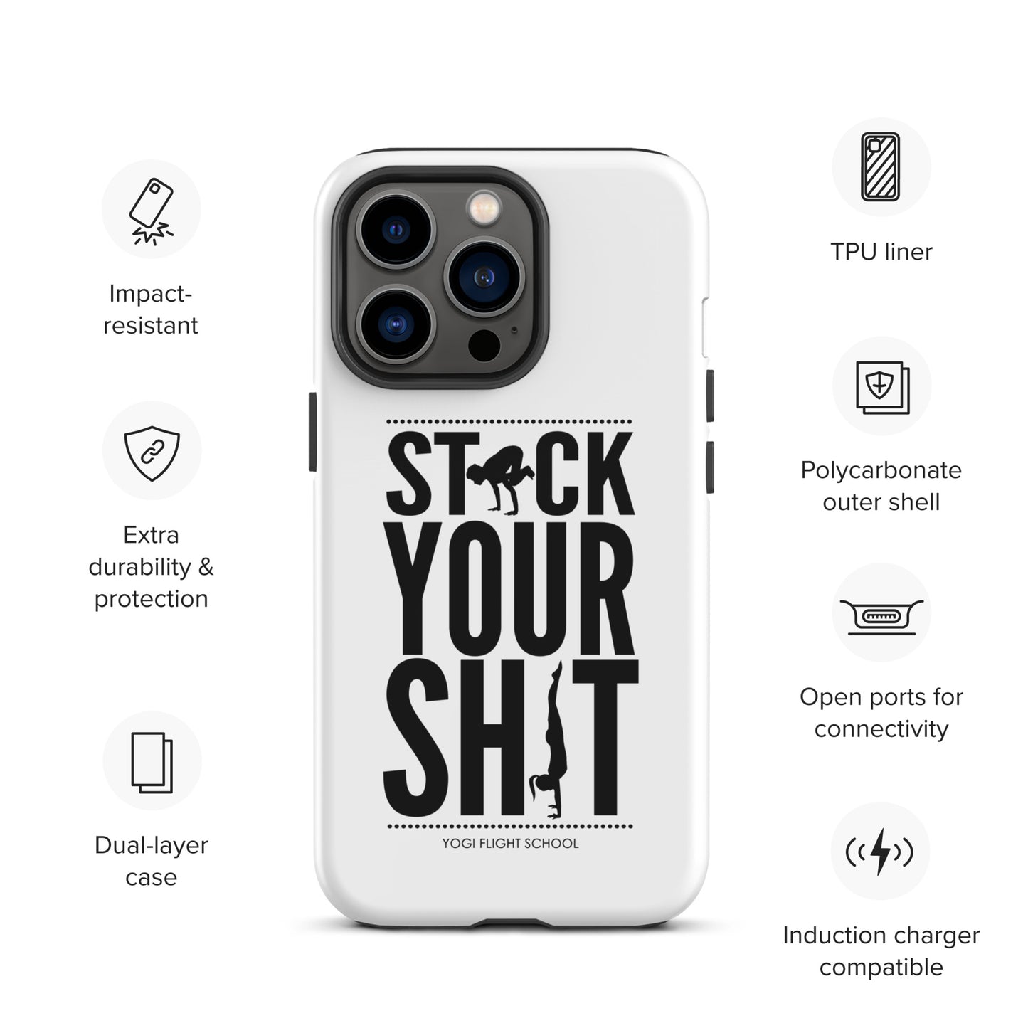 Stack Your Sh*t Tough Case for iPhone®