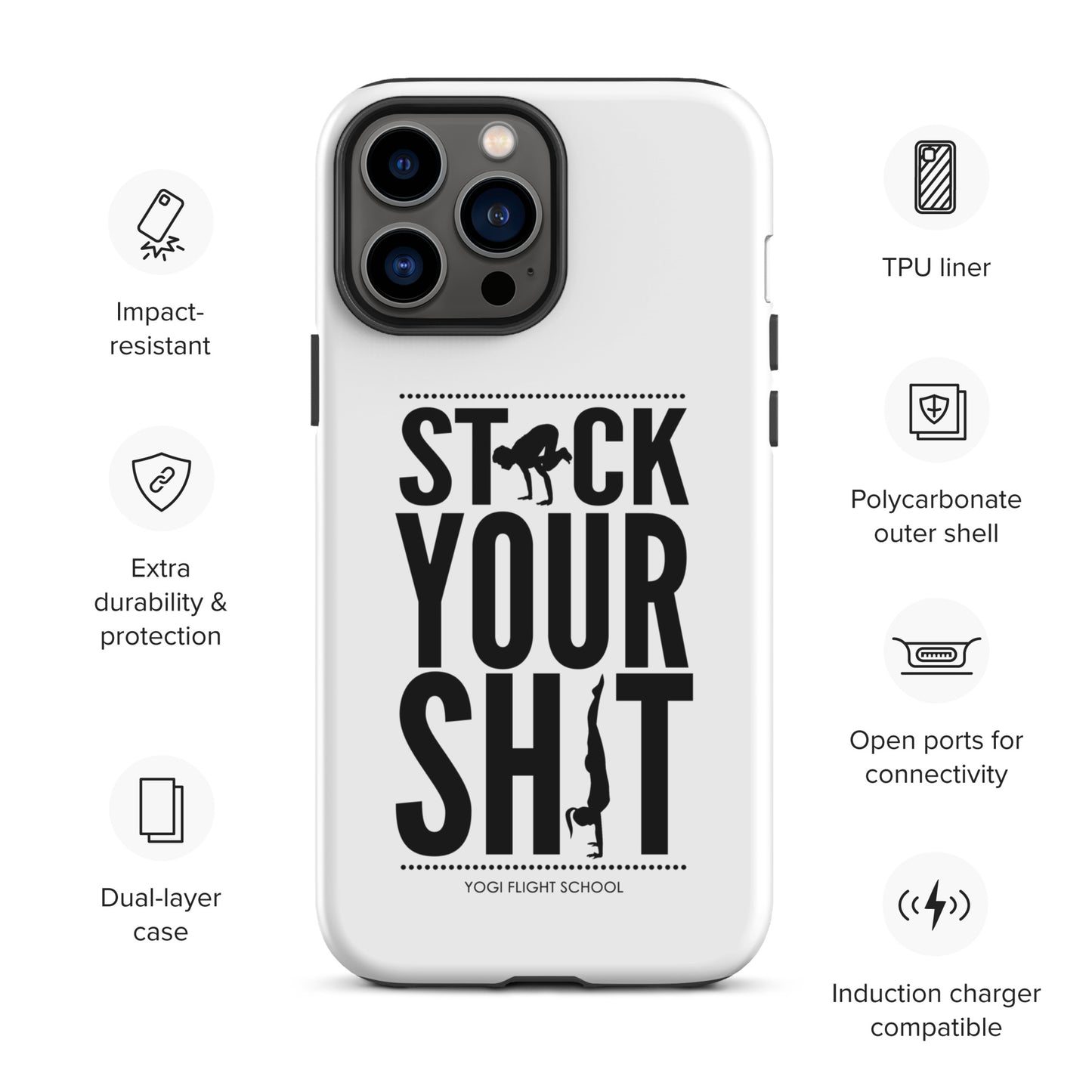 Stack Your Sh*t Tough Case for iPhone®