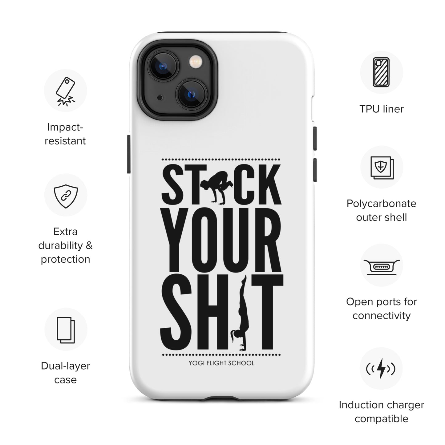 Stack Your Sh*t Tough Case for iPhone®