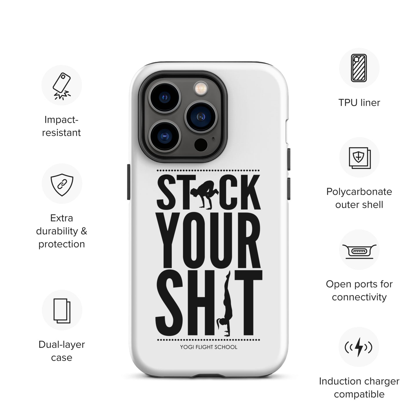 Stack Your Sh*t Tough Case for iPhone®