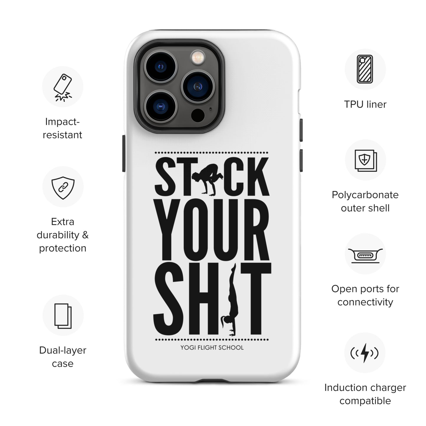 Stack Your Sh*t Tough Case for iPhone®